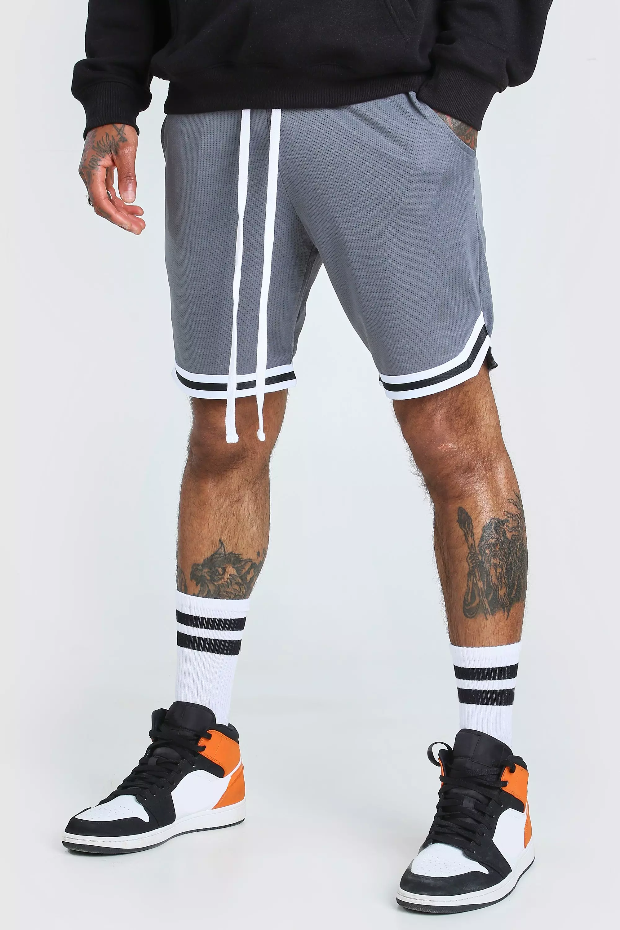 Airtex basketball sale shorts with tape